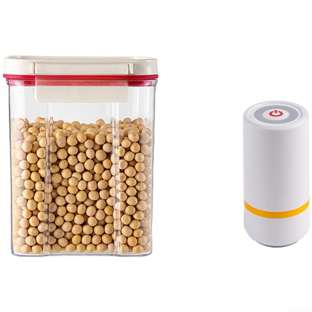 Fishing Bait Box with Vacuum for Carp Fishing, Quick Bubble Ball Bait Preparation Tool, Leak-Proof ABS Storage Container for Electric or Manual Systems(A)