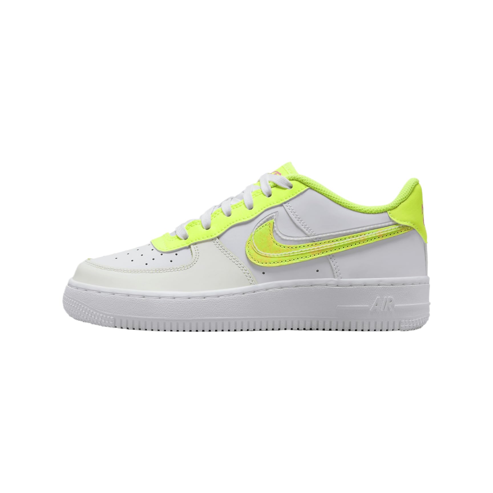 Nike Air Force 1 '07 DV3505-100 Orange Jumbo Swoosh