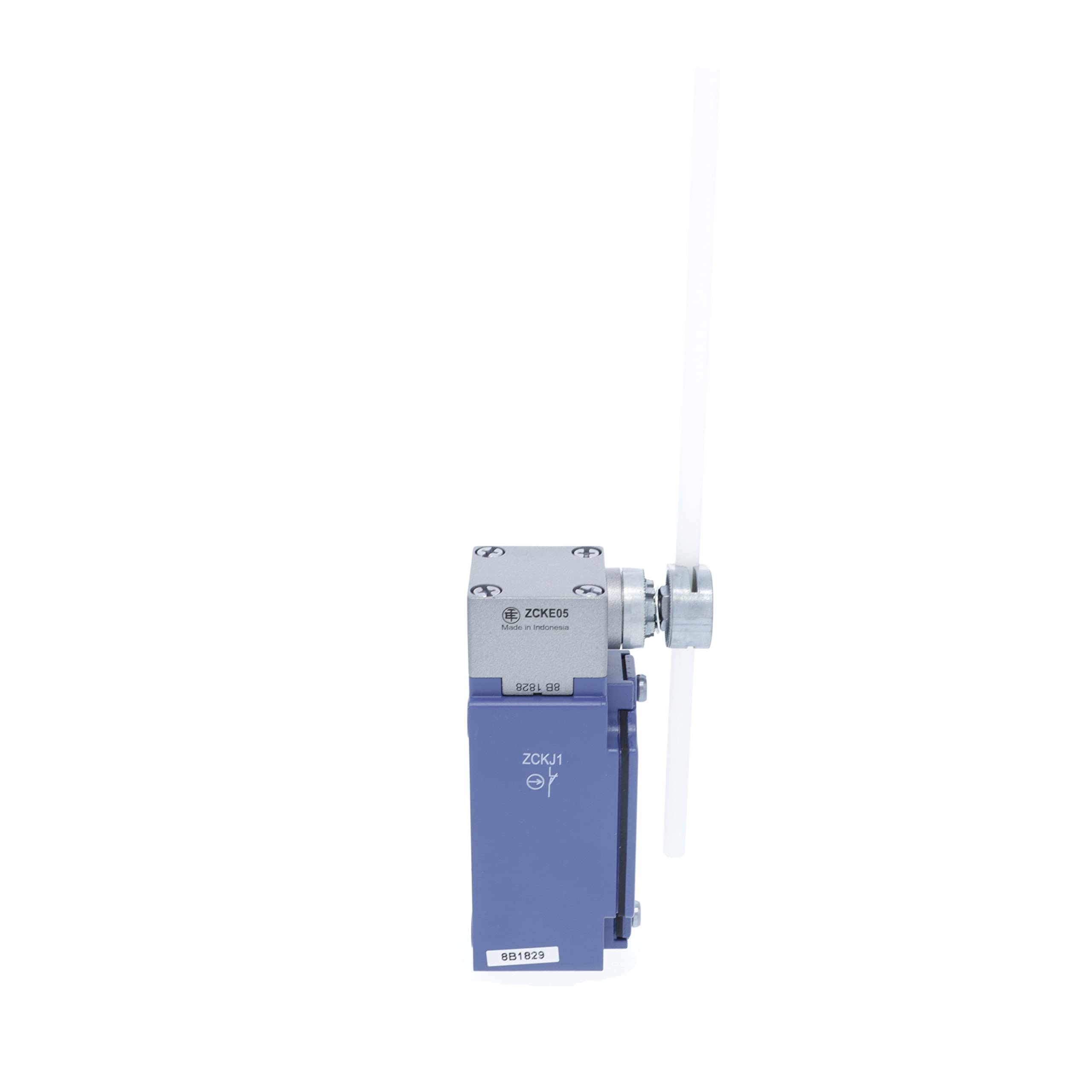 Schneider Electric XCKJ10559H29 Limit Switch Xckj, Thermoplastic Round Rod Lever 6 Mm, 1Nc+1No, Snap, M20