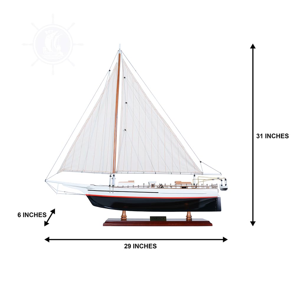 Old Modern Handicrafts Malowany Skipjack kolekcjonerska