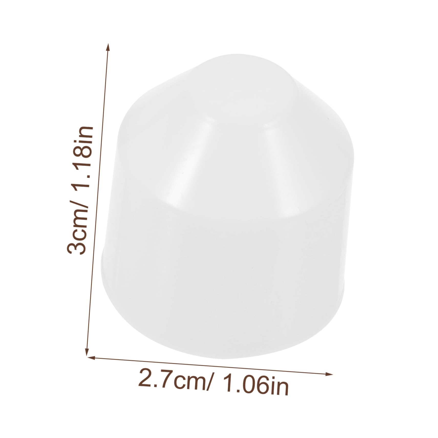 Homoyoyo 50pcs Lamp Holder Protectors Durable Light Bulb Easy Install DIY Light Cup for Screw Bulbs Aesthetic Dustproof Lighting Supply