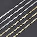 30 Pack Necklace Chains Gold Plated Necklace Bulk Link Cable Chain with Lobster Clasps for Jewelry Making Supplies(18Inch, 2mm)