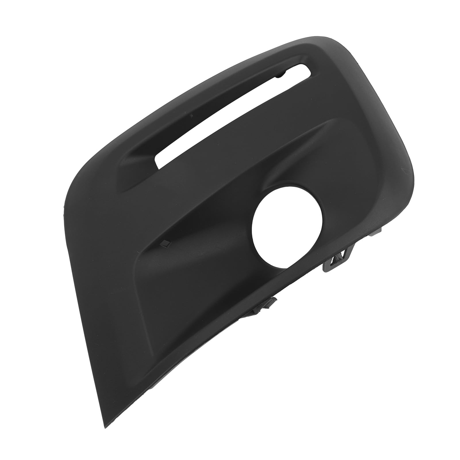 Drfeify Grille de Phare Antibrouillard, Garniture de Pare-chocs Avant en ABS, Couvercle de Lunette de Lampe pour Modèles Partner 2015 à 2018 sans Trou de Phare Antibrouillard (Côté gauche)