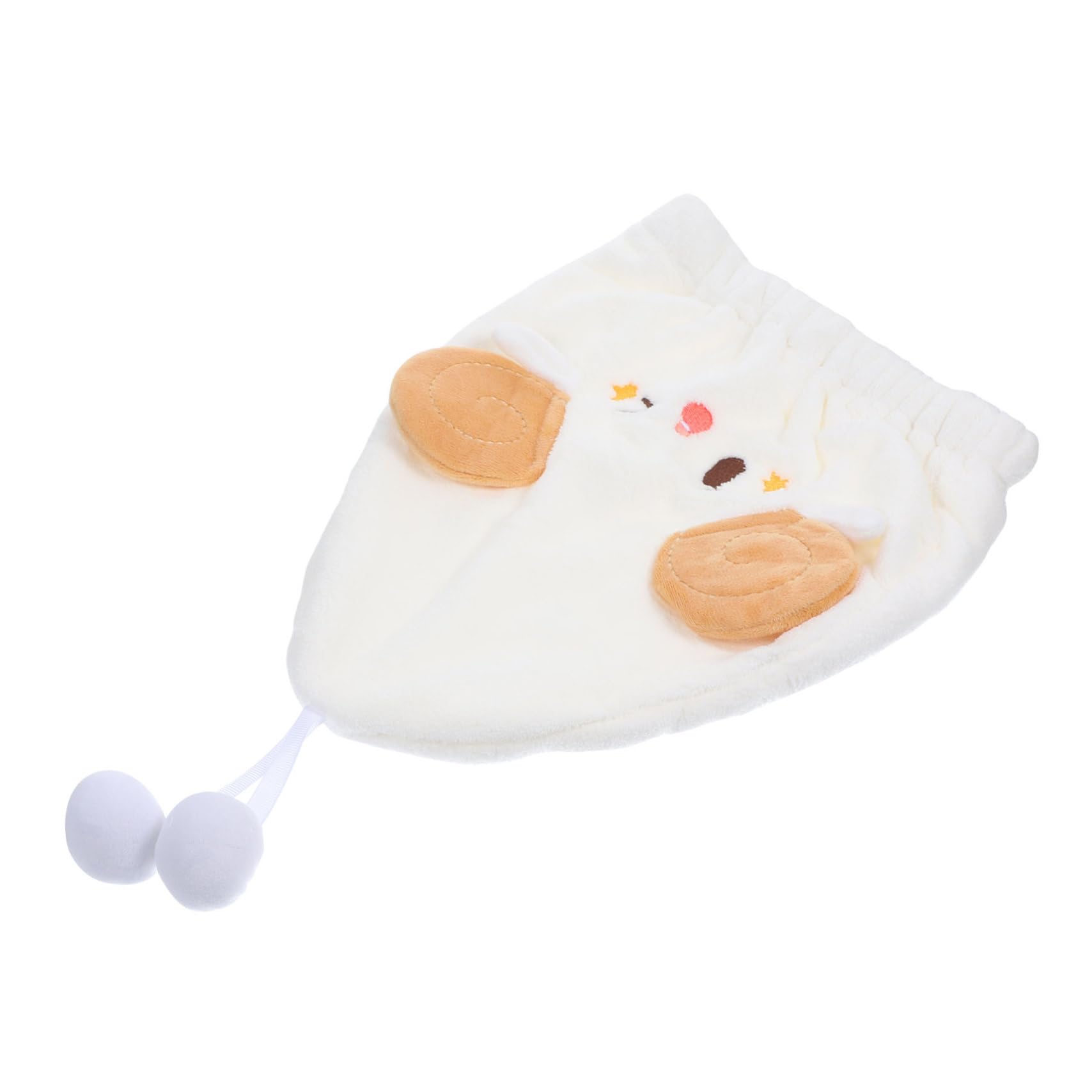 Ipetboom 3piezas Toalla De Secado para Cabello De Microfibra Turbante Absorbente para Niñas Gorro Secador De Cabello Cartoon para y Uso Diario