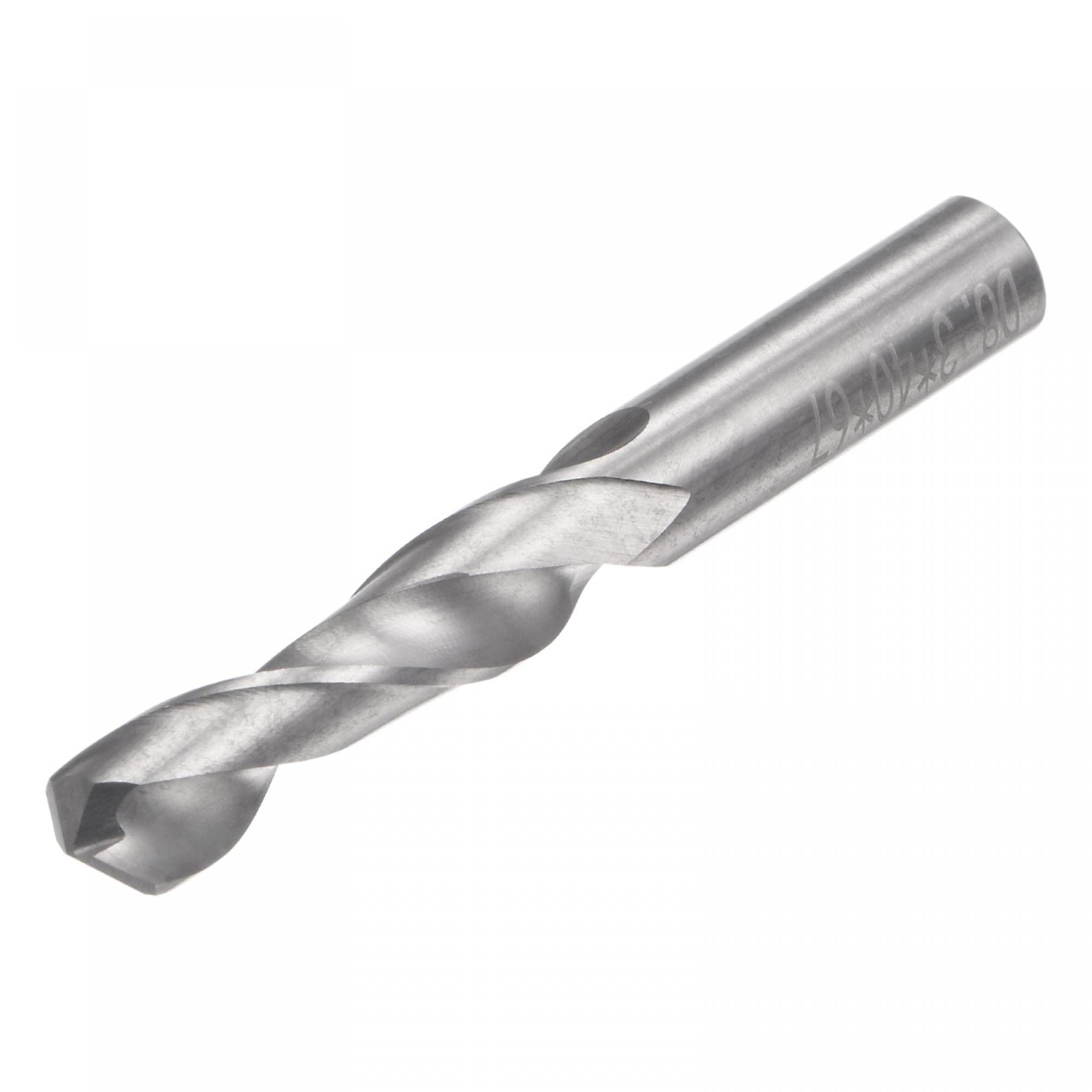 sourcing map Solid Carbide Drill Bits, 8.3mm C2/K20 Tungsten Carbide Jobber Drill Bits Straight Shank Drilling Tool for Stainless Steel Aluminum Iron Metal Plastic — image 1