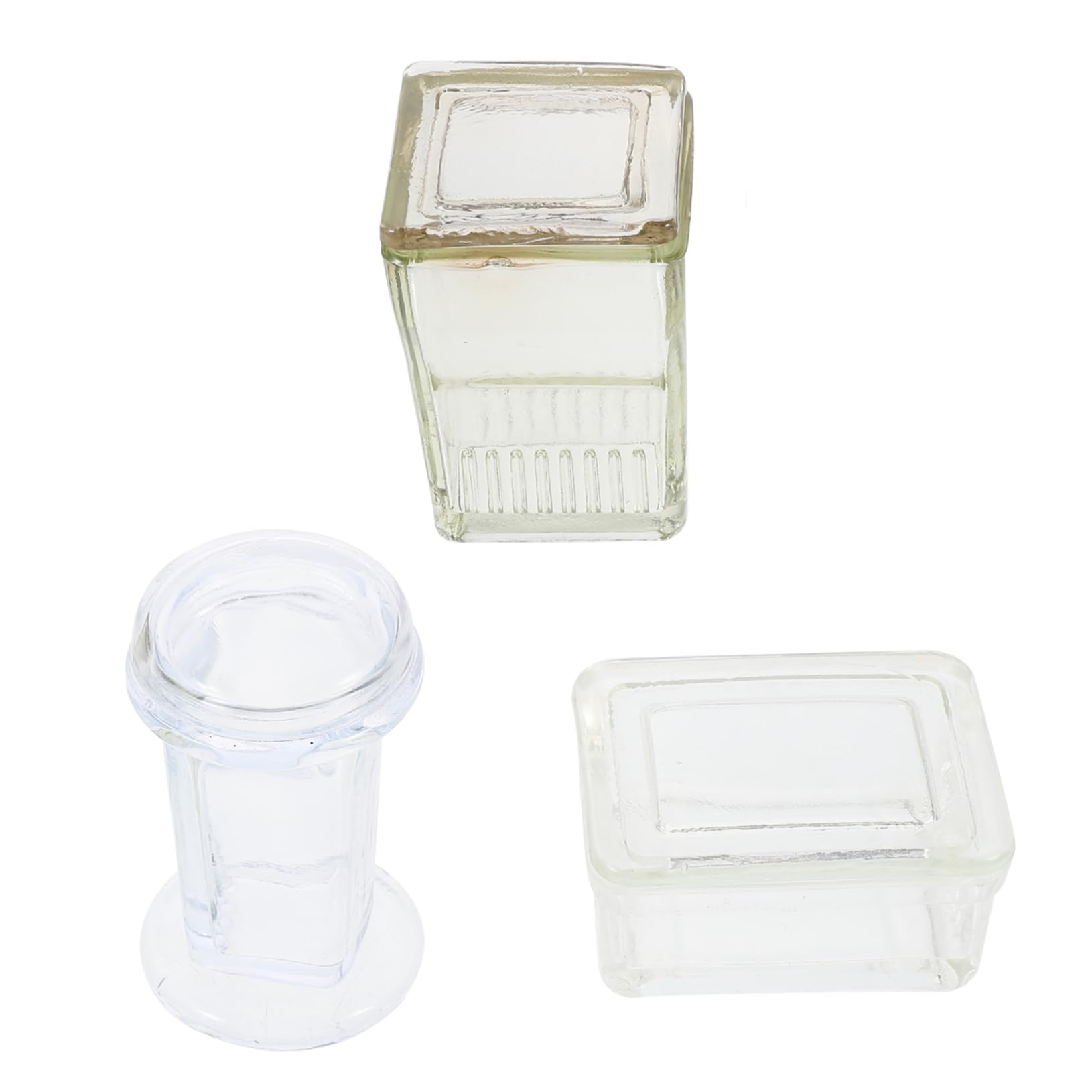Färbeglas 3 Satz aus Glas für Labor Objektträger und Deckgläser