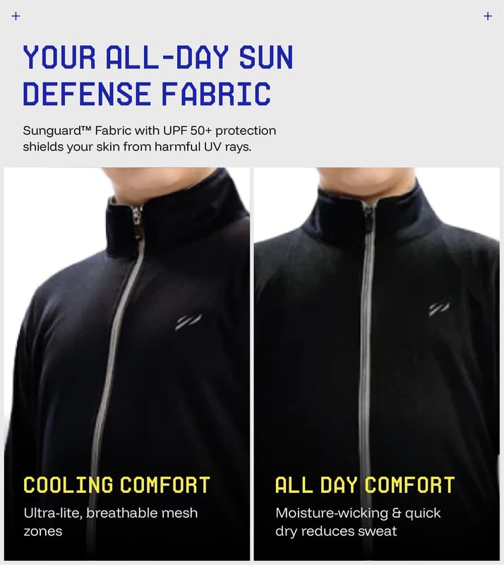 Image of BLUE TYGA Boys UPF 50+ Sunscreen Jacket - Cool, Comfy & Sun-Safe Protection for Every Adventure
