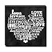 Past Time Signs PTBS071 Love Heart Metal Sign