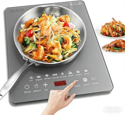 Opiniones y reviews de Parrilla de Induccion Magnetica Top 10. 41 parrilla de induccion, Estufa de Inducción 2200w Control Tactil con 8 Niveles de Potencia & Temperatura, Cocina de Inducción con 6 Programas Automáticos y Temporizador de 3...