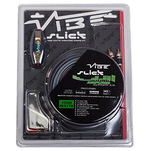 VIBE Audio - Kit de cableado para Sistema de Audio de Coche (1500 W)