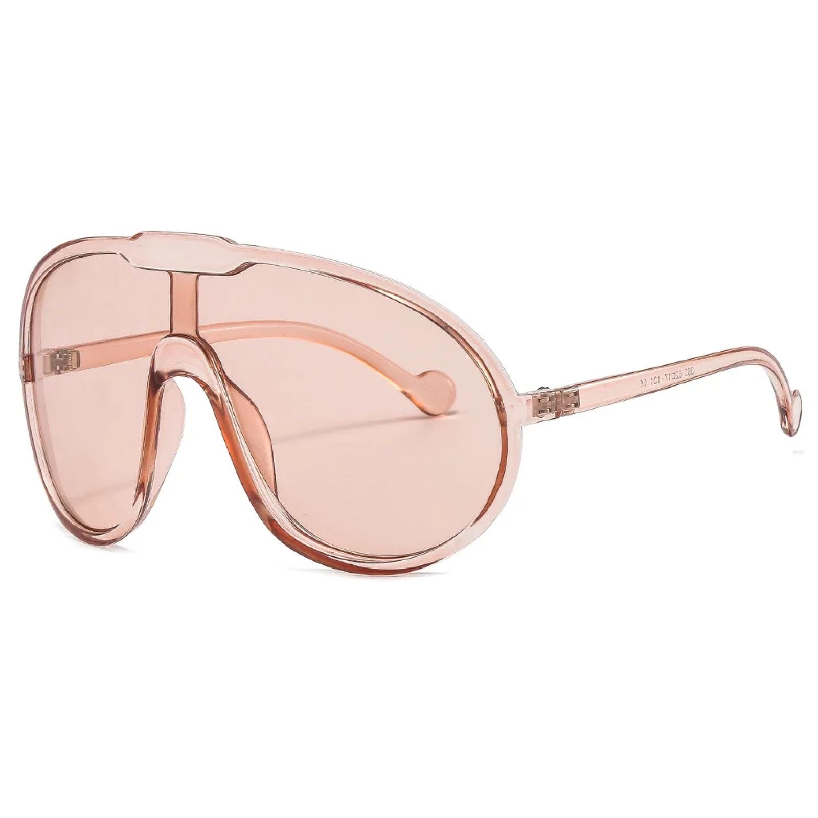 Lunettes de soleil une pièce homme et femme avec monture ombre raffinée
