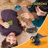 Pilikoll 10 szt. gryzący palec dinozaur zabawka interesująca interaktywna zabawka na imprezę dla dzieci gryząca ręka dinozaur zabawki dinozaur palec kukiełki dinozaury palce zabawki dla dzieci