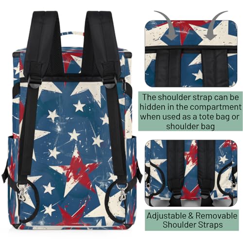 Gym Bag for Men Women with Shoes Compartment Duffle Bag for travel Hiking Waterproof Backpack Fitness Workout(Star)3