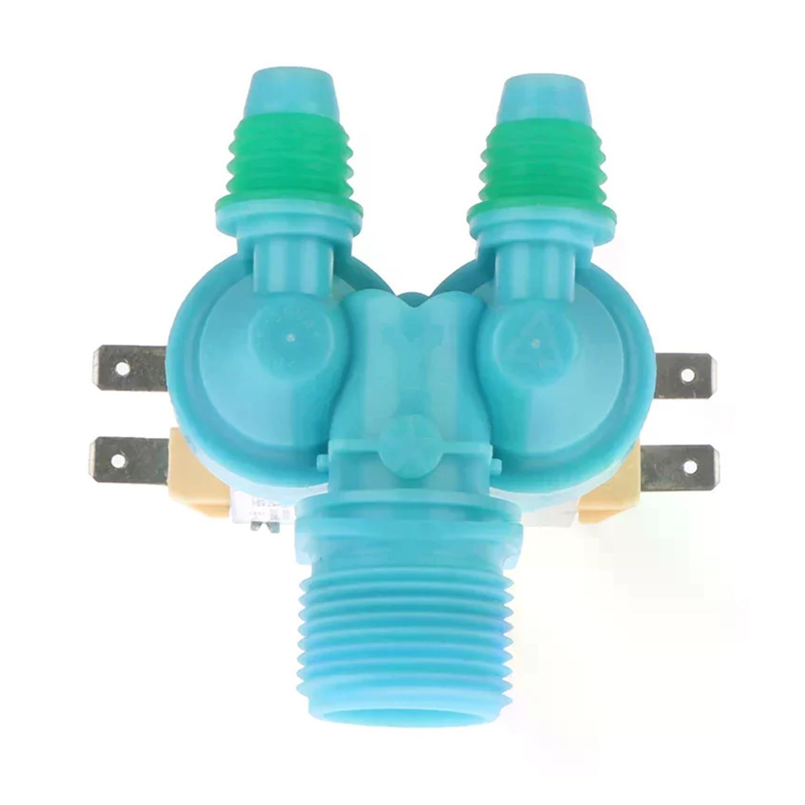 Válvula Solenoide De Entrada De Agua De Doble Cabezal C-225/19-a01 DC62-00311C Pieza De Repuesto For Lavadora | Válvula solenoide de doble cabezal, compatible con C-225/19-a01 y DC62-00311C for reemplazo de lavadora