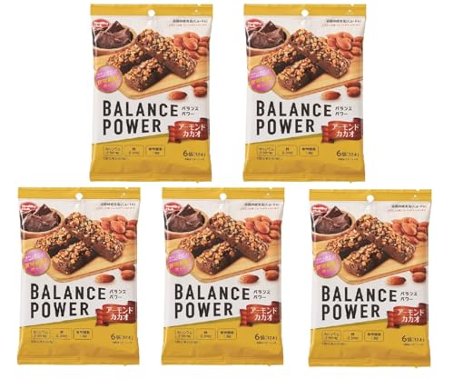 ハマダコンフェクト バランスパワー アーモンドカカオ 6袋(12本)×5個