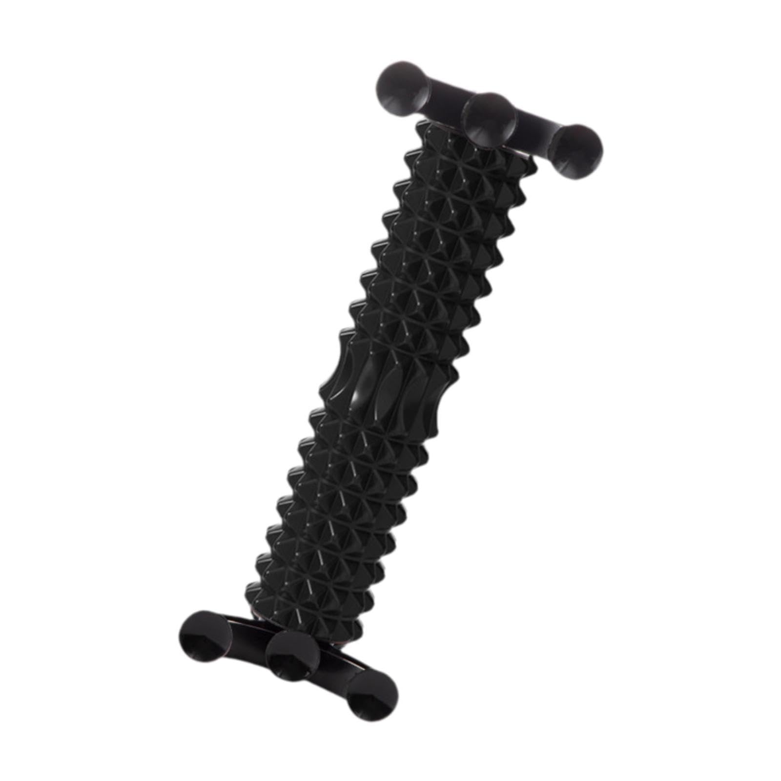 Homyl Fitness Roller Pilates Schaumstoffrolle Trainingsblock mit Verdichteter Eva PVC Konstruktion Und Massagenoppen für Heimgebrauch Gymnastik Muskelr