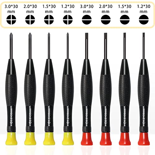 image for Mearun Solar Eyeglass Repair Kit with Glasses Screws - Contains Precis