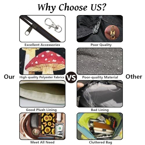 Peacoblue Original Designs Coin Purse for Women Girls Watercolor Style Deer 2 Packs Change Purse with Zipper, Durable and Soft Canvas Wallet Pouch for Travel, Gift3