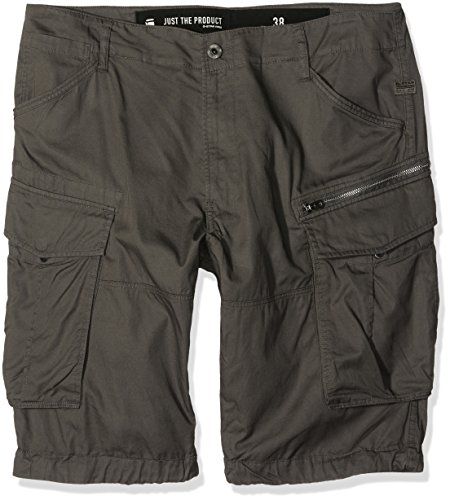 G-STAR RAW Rovic Zip 1 Short De Sport, Grau (GS Grey 1260), 29 (Taille du Fabricant 27) Homme