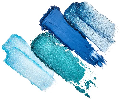 Wet N Wild Eyeshadow Fantasy Makers Fantasy Makers Pigment Palette, Metallic Shimmer Eye Makeup Blue Me Away,1230434 #TOP2