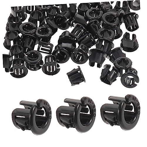NAMOARLY Cable Hole Grommet 50pcs Snap in Cable Bushing Hose Bushing Grommet Accessories