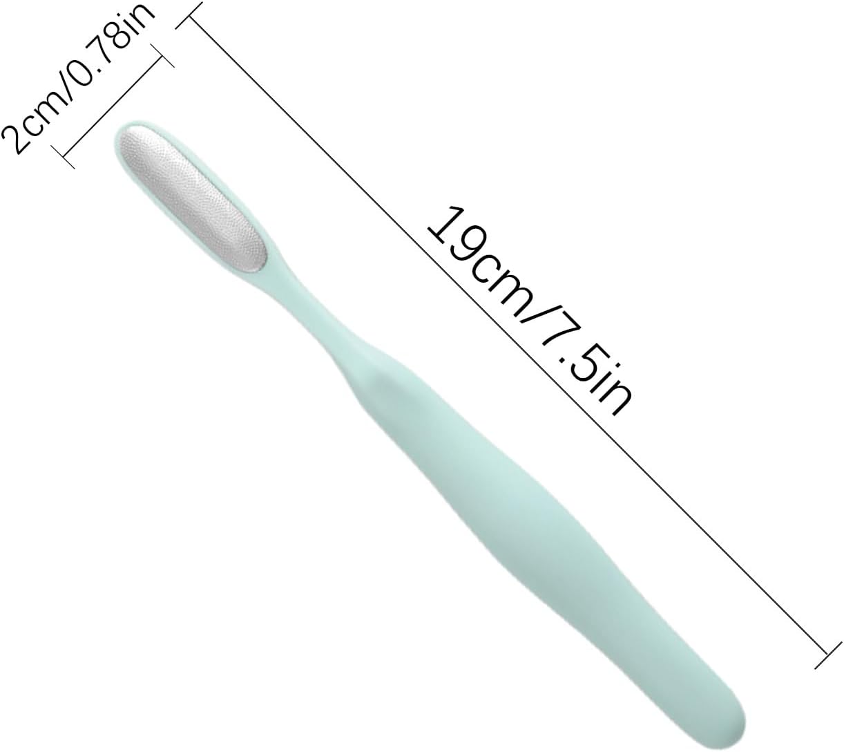 Pedicure Foot File - Stainless Steel Foot File | ABS Toe Gaps Cleaning Brush | Long Handled Toe Cleaning Brush | Callus Remover Feet Scrubber | Crevice Care Pedicure Tool For Wet And Dry Feet - Image 6