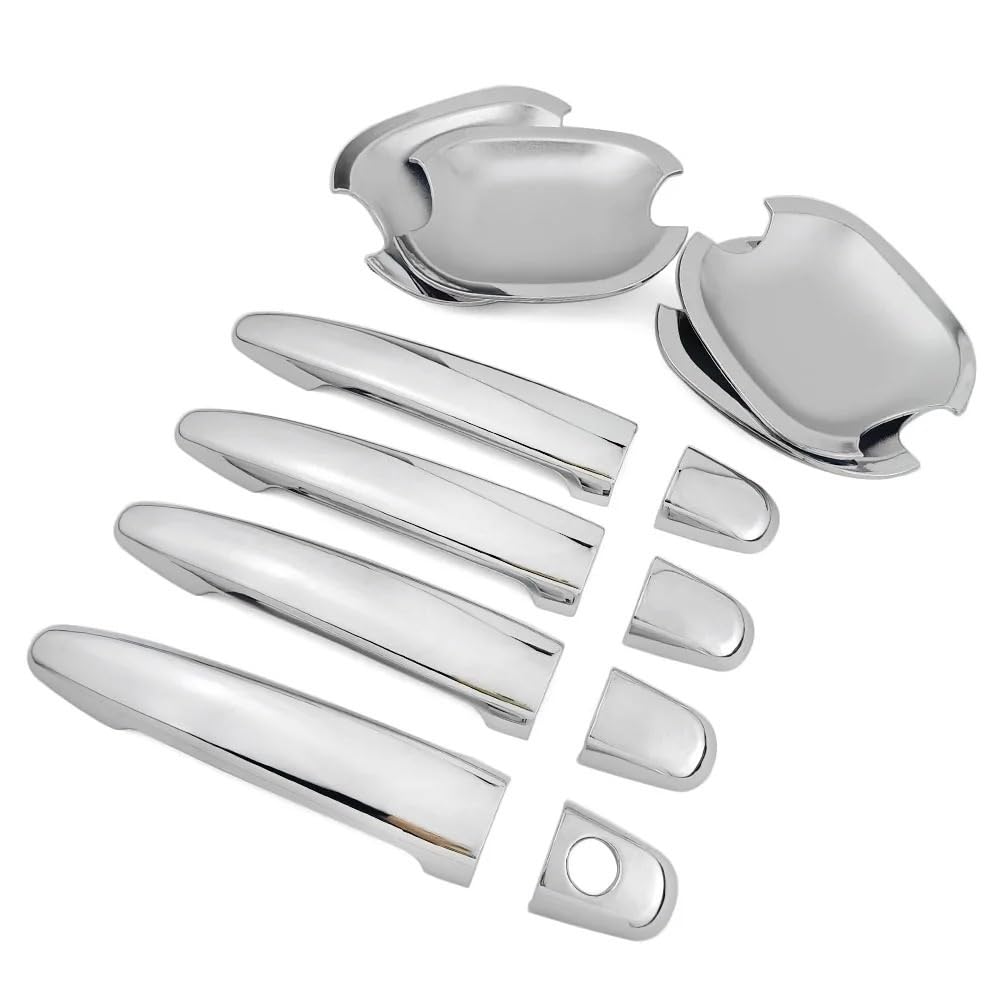 Mlhoghigd One Color Door Handle For Avalon 2005-2012 For Xx30 Car Styling Side Door Handle Cover Trim + Bowl