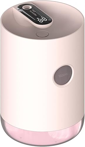 Humidificadores para dormitorio, humidificador de aire para el hogar, 1 L, 3000 mAh, portátil, inalámbrico, USB, difusor de niebla de agua,