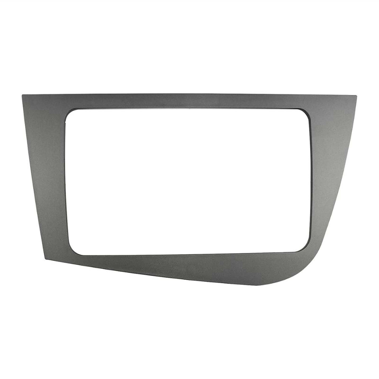 Konsola radiowa LHD Podwójna jednostka główna DIN Panel stereo Montaż na desce rozdzielczej Instalacja nawigacji GPS Wykończenie DVD Ramka czołowa, dla Seat Leon Zestaw do montażu deski rozdzi