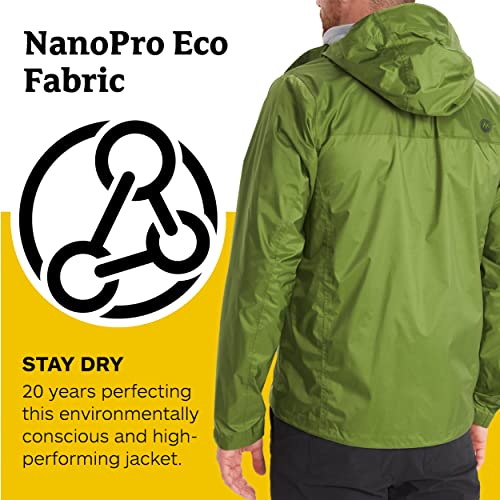 MARMOT Men's PreCip Eco Lightweight & Waterproof Rain Jacket, Foliage, 3X Tall3