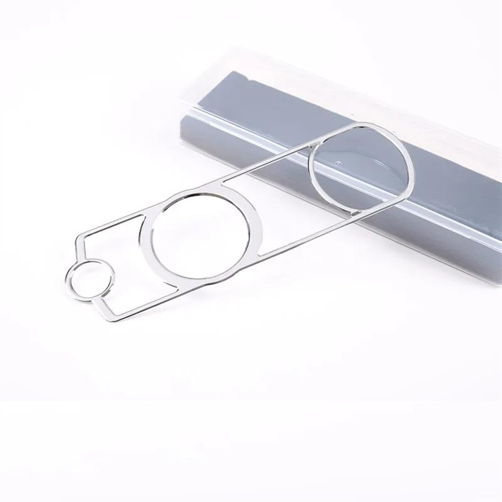 Csspdm Onecolor Aluminum Alloy Auto Shift Button Frame Decorative Sticker Accessories For Jaguar Xf 2008 2009 2010-2015(Onecolor)