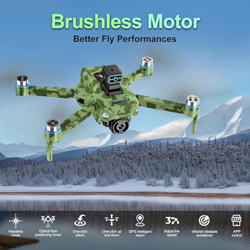 Professional 4K Drone with Obstacle Avoidance