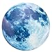Produktbild Leuchtaufkleber Leuchtsticker Nachtleuchtend Mond Aufkleber Dekor für Wohnzimmer Schlafzimmer - Dia. 30cm_11