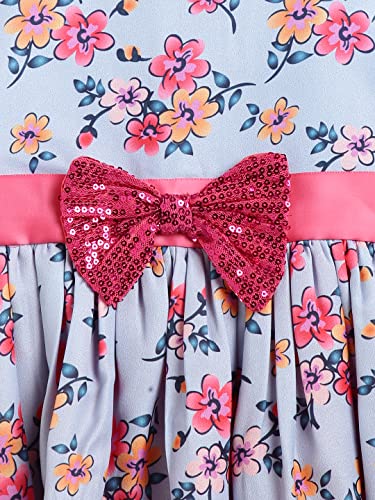 Image of Nautinati Polyester Dress for Kids Girls Mini Casual