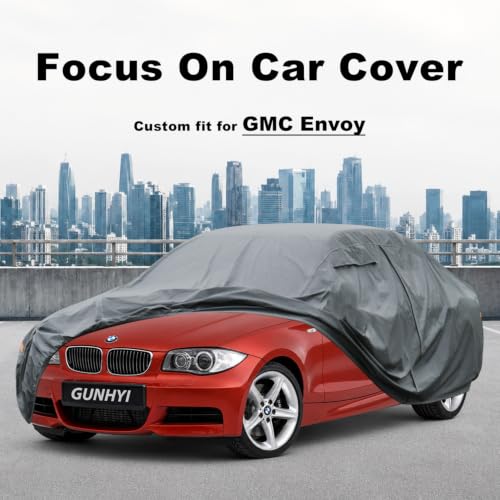 Image of GUNHYI Premium Car Cover Custom Fit BMW 1-Series Coupe /Sedan, 16 Layers Heavy Duty Car Cover Waterproof All Weather with Zipper Door for Sun Rain Snow Dust Uv Protection