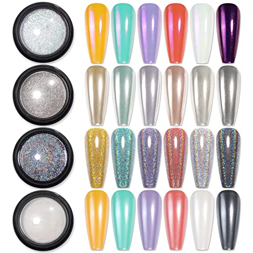 Mermaid Gel Nails 101 Best Mermaid Gel Polish And Mermaid Nail Powder
