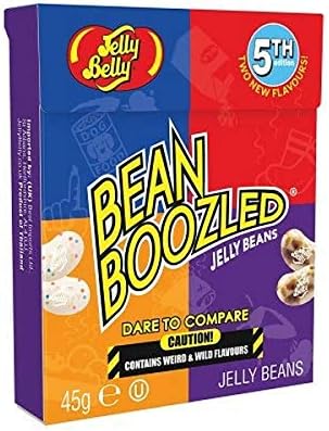Jelly Belly BeanBoozled Jelly Beans, 4th Edition, 1.6-oz Flip Top Box, 24 Pack