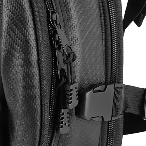 Bolsa de asiento JTLB, alforja trasera para motocicleta con gran capacidad, multifuncional para la mayoría de motos, dirt bike, dual sport y enduro miniatura 2