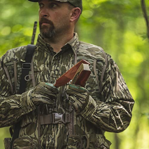 Zink Wicked Series Turkey Hunting Box Game Call | Poplar/Bloodwood, Double-Sided Design, Versatile Natural Sounds, Different Tones, Hand-Tuned #TOP2