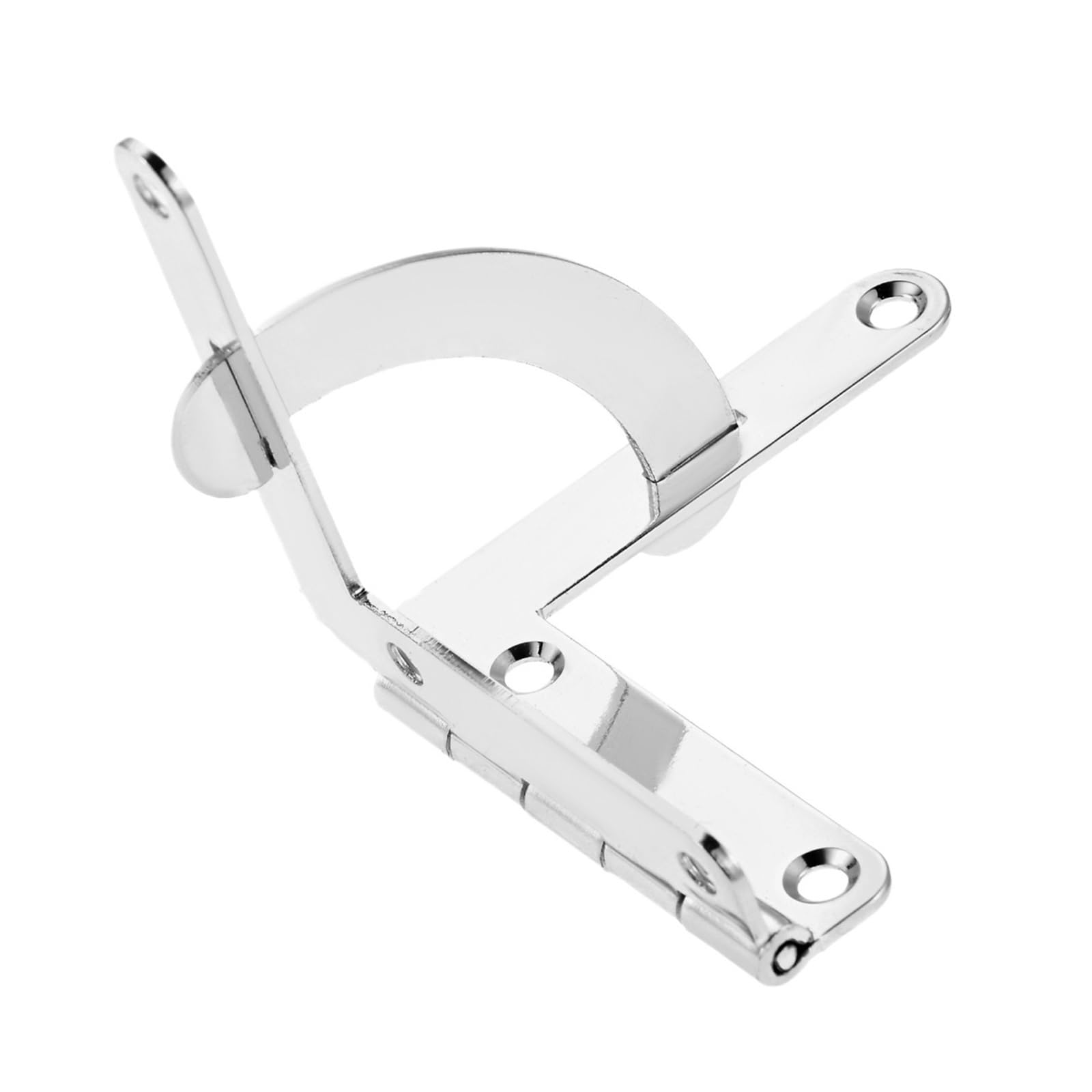 Kdhcvkz One Color 2Pcs Silver Hinge Wooden 90 Degree Folding Spring Hinge