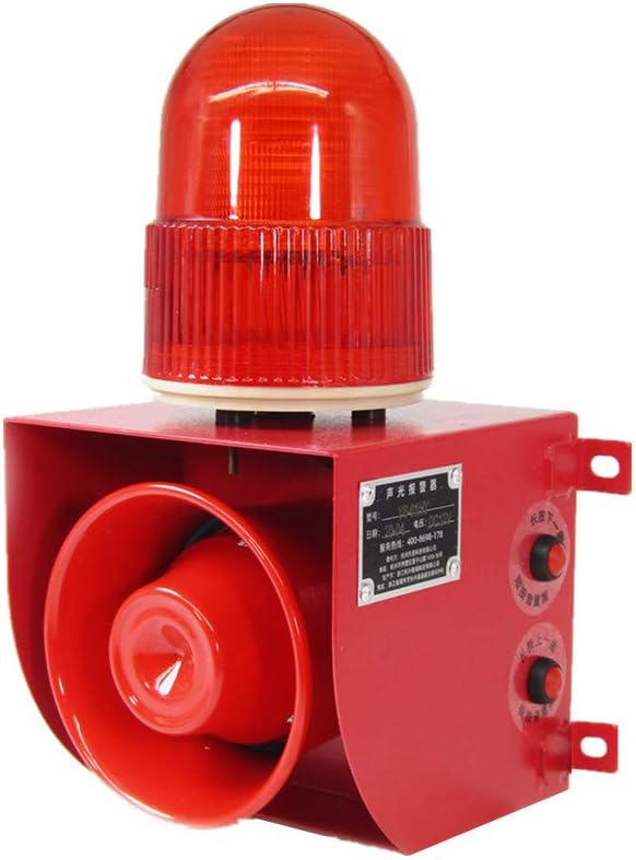 Wireless Remote Control Alarm Siren Industrial Sound Light