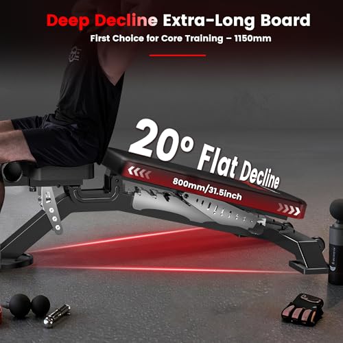 Adjustable Weight Bench for Home Gym