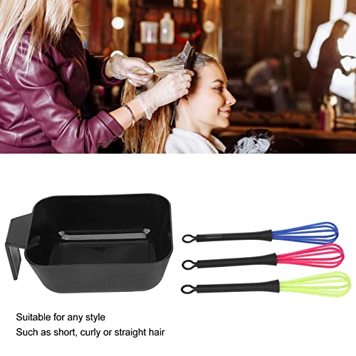 Ferramenta para tintura de cabelo, tigela de coloração de cabelo, kit de mistura de cores, ferrament