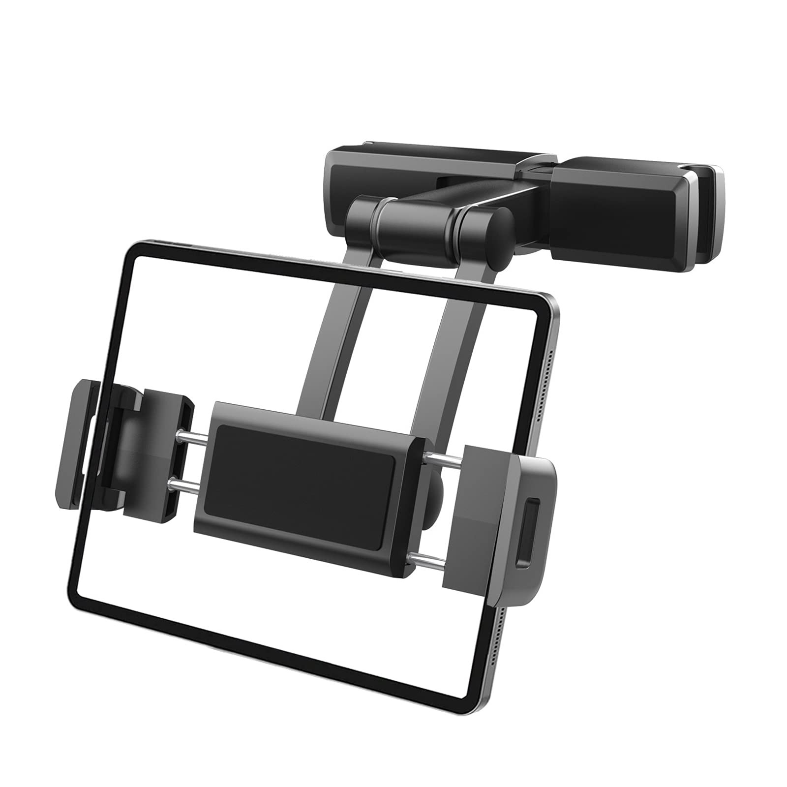 Supporto per Tablet per Auto, Supporto Regolabile a 360°, Supporto per Tablet per seggiolino Auto, Compatibile con Tablet da 4,7-12,3", telefoni cellulari e Altri dispositivi