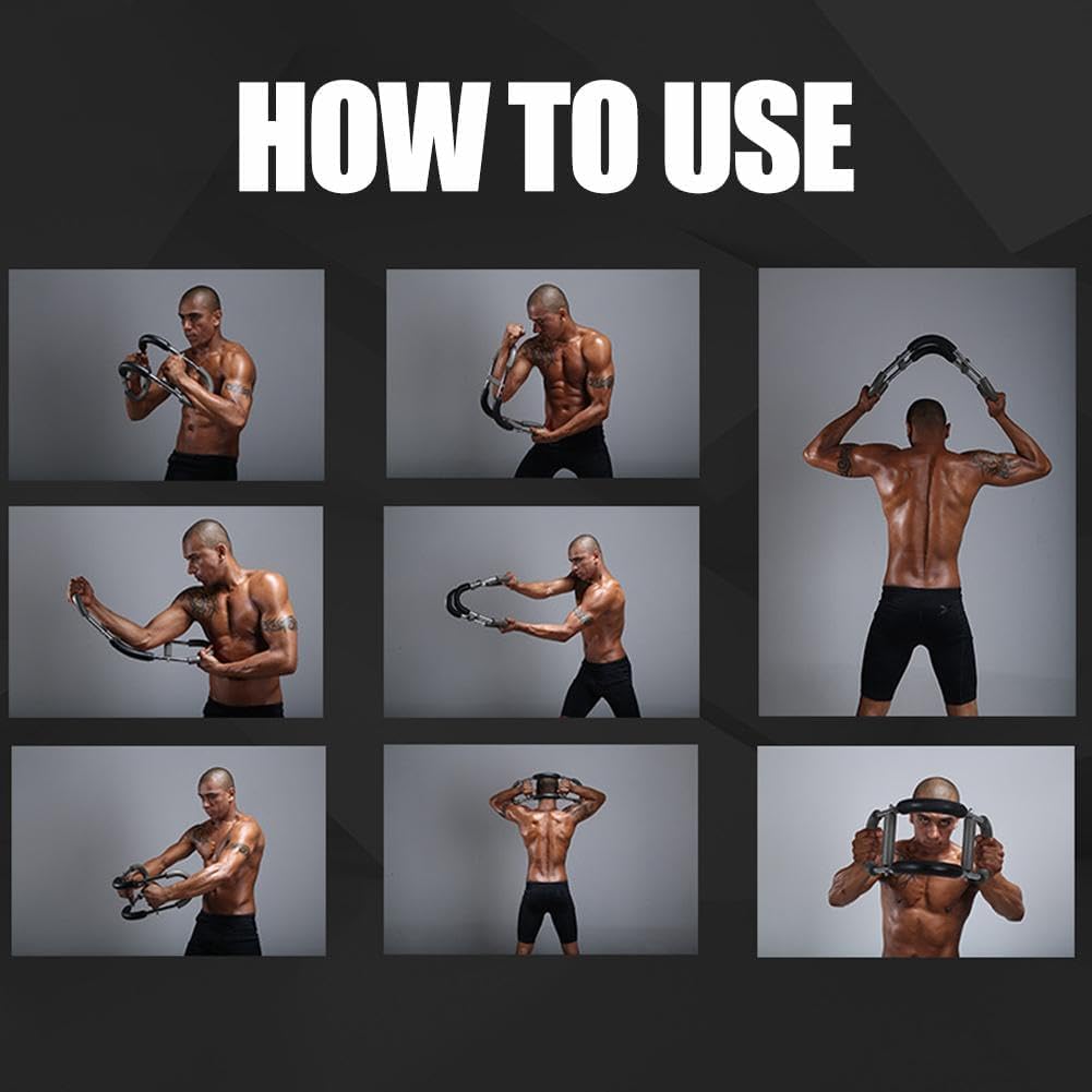 Mr Sculpt Gorilla Bar - Attrezzatura per allenare braccia, a forma di U, 30-50 kg, per allenare il seno e l'avambraccio, Power Twister, per l'allenamento dei muscoli pettorali, per uomini e donne