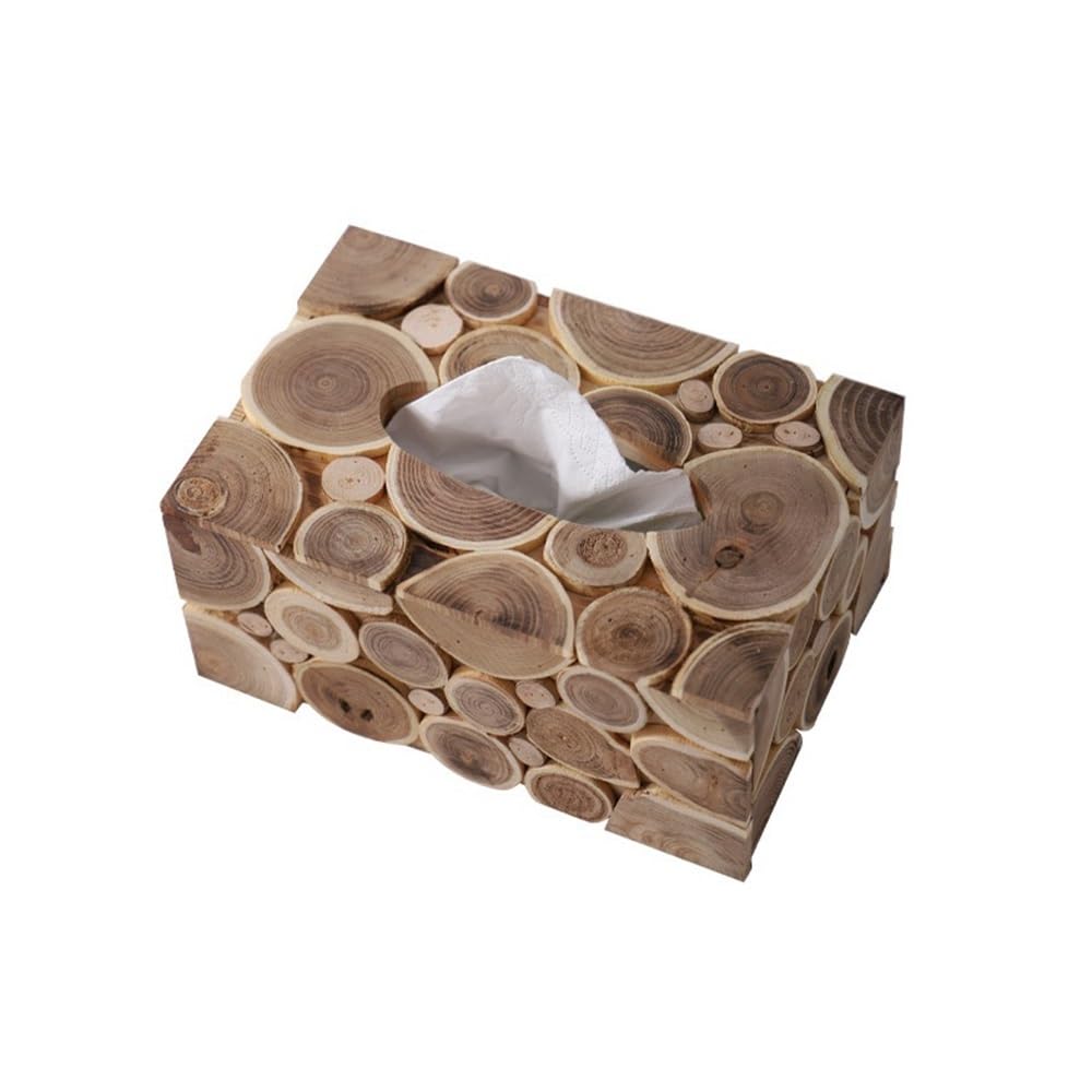 Tissue Holder Dispenser Tissue Box Handmade Holder Premium Dispenser Living Room Napkin Organiser for Bathroom Kitchen Office for Living Room