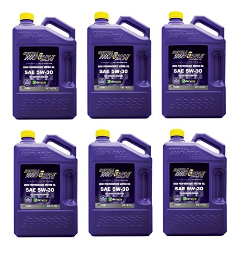Aceite Sintético para Motor SAE 5W30 Royal Purple 5qt x6