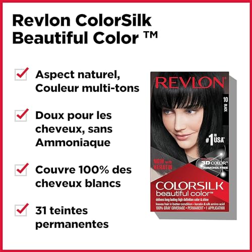 Revlon coloration permanente châtain 30 colorsilk beautiful color 30ml - vue 5