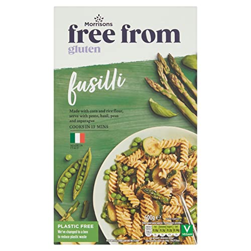 Morrisons Free From Fusilli Pasta 500g