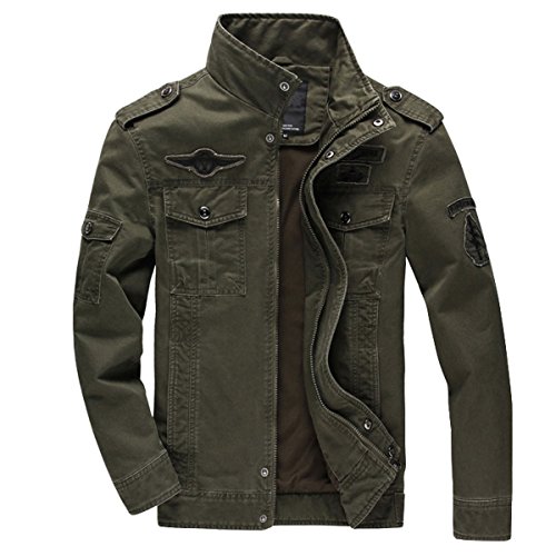 Banana Bucket Men's Fashion Air Force Cotton Jackets